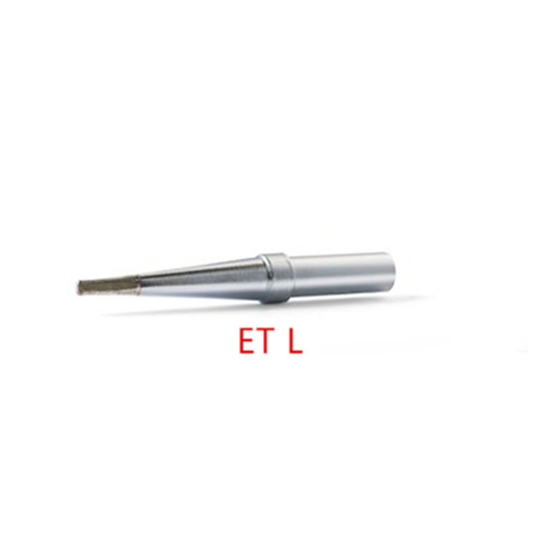 德国WELLER威乐 ETL一字头电烙铁头0.8mm/70W PES51/WP70手柄焊笔