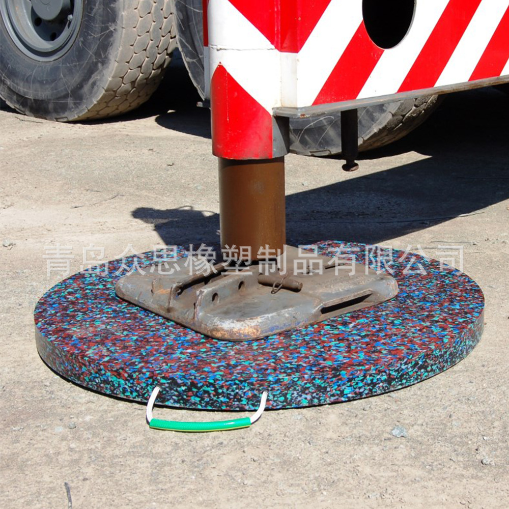 高分子聚乙烯吊车支腿垫板抗压防滑耐磨起重机垫脚板