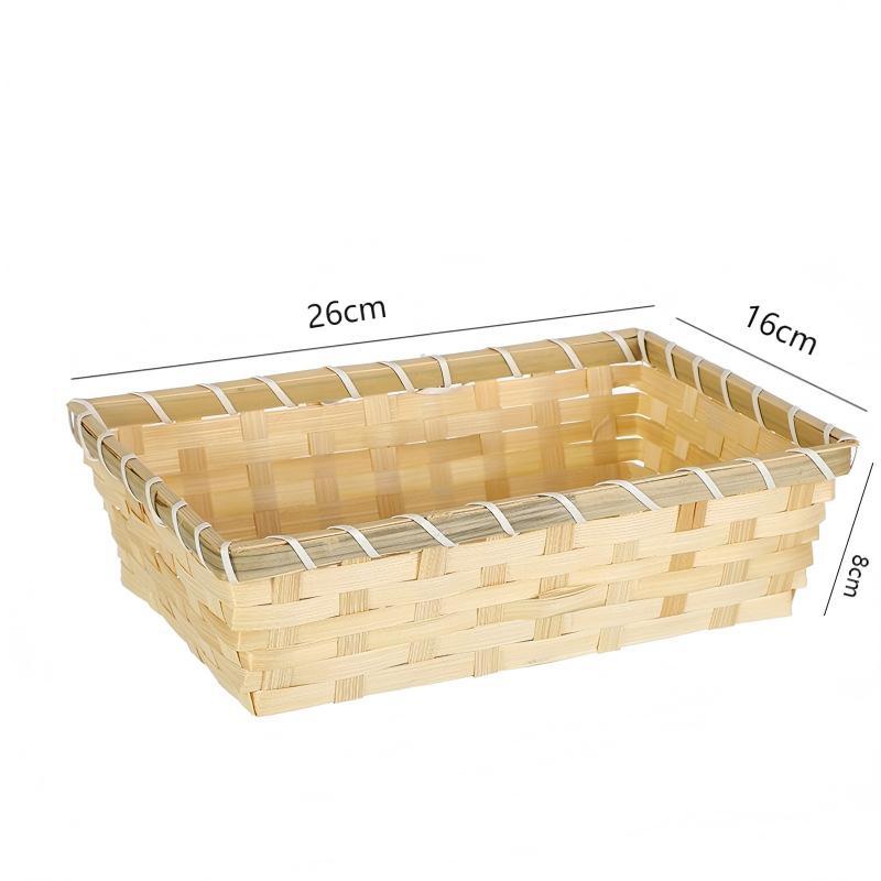 Cestas de bambú trenzadas, cestas de bambú huevos, bandejas hechas a mano, productos de bambú, pan al vapor, cestas comerciales de pan doméstico