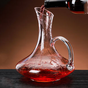 Crystal Glass Wine Decanter suit Household Wine Glass Fast Thickening Distinctive European Style Wine Pot