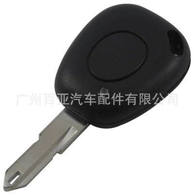 Suitable for Renault 1 key straight plate remote control car key shell replacement shell (Car Keys) - ne72