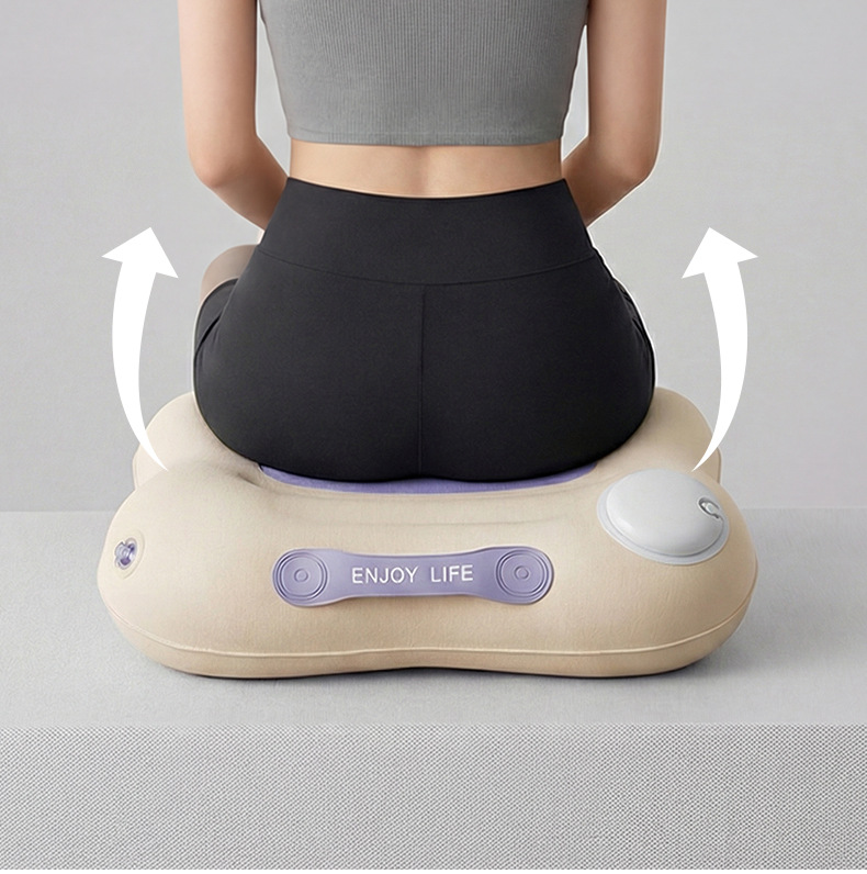 Inflatable Lumbar Pillow, Seat Lumbar Cushion, Office Lumbar Support Pad, Essential Car Accessory, Car Lumbar Support