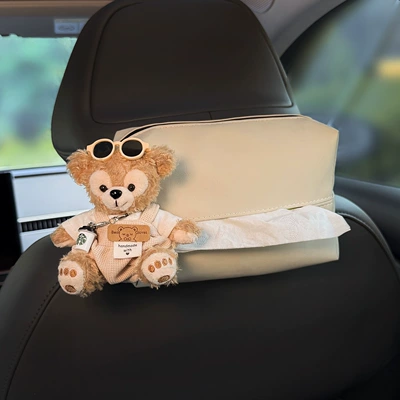 Car tissue box/set, Can and Tissue Box 2-in-1