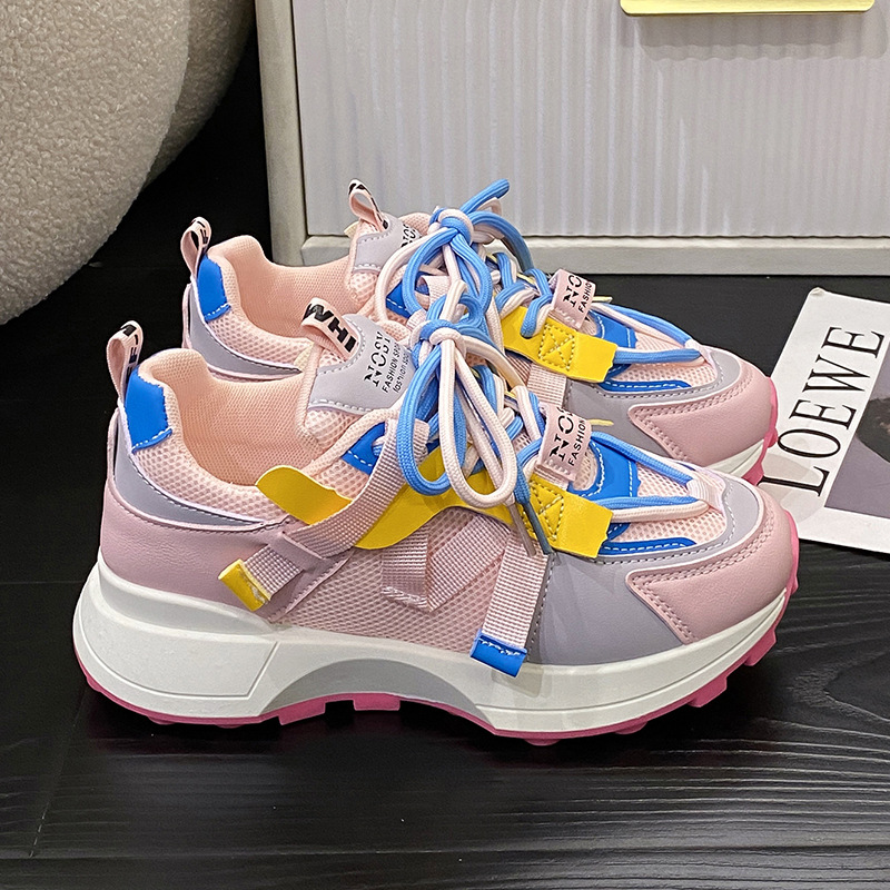 Women's Running Shoes Work Shoes Sports Shoes Sneakers Canvas Arch Support Durable Sneakers_voghion.com