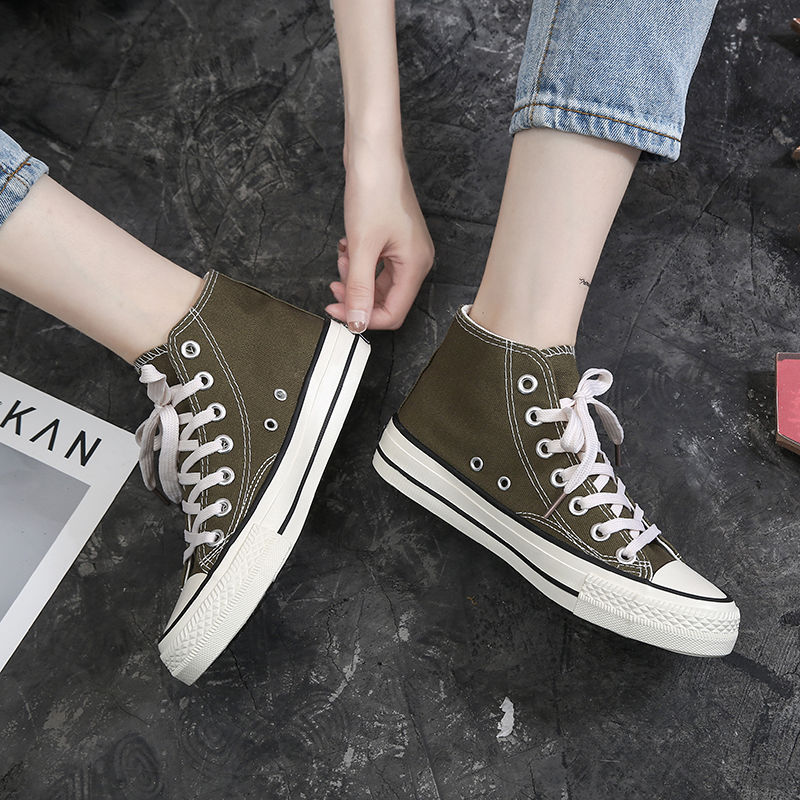 [S 높은 도움] 올리브 그린