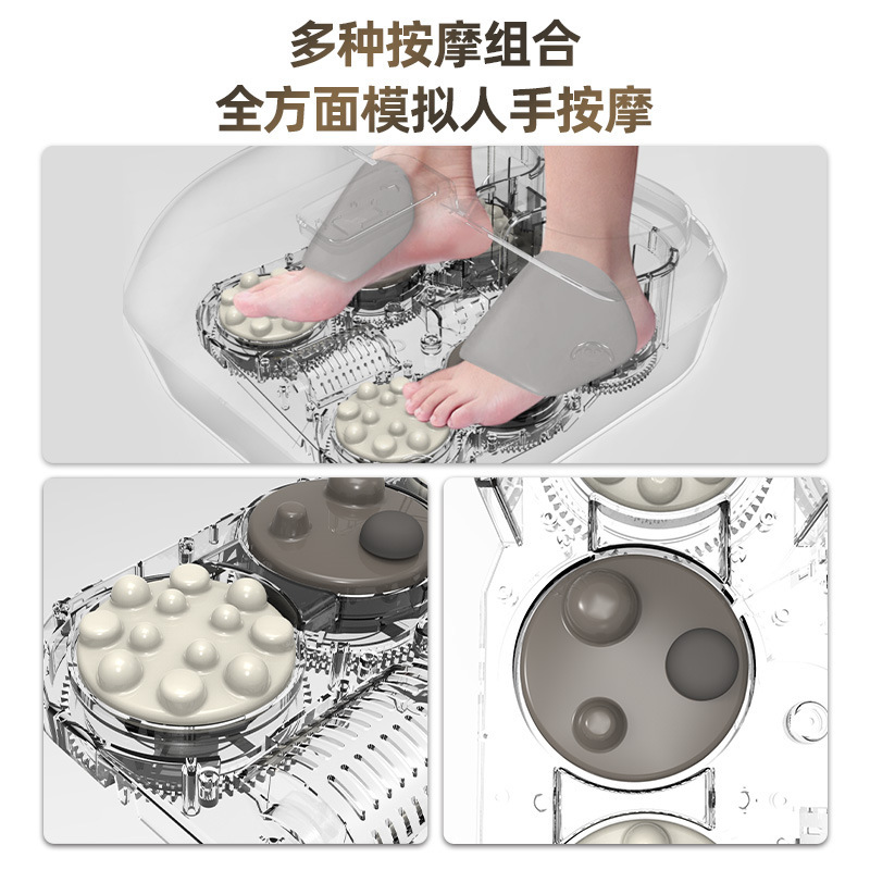 マッサージ足マッサージ機電動全小包加熱足裏マッサージ器足裏マッサージ器足部マッサージ機|undefined