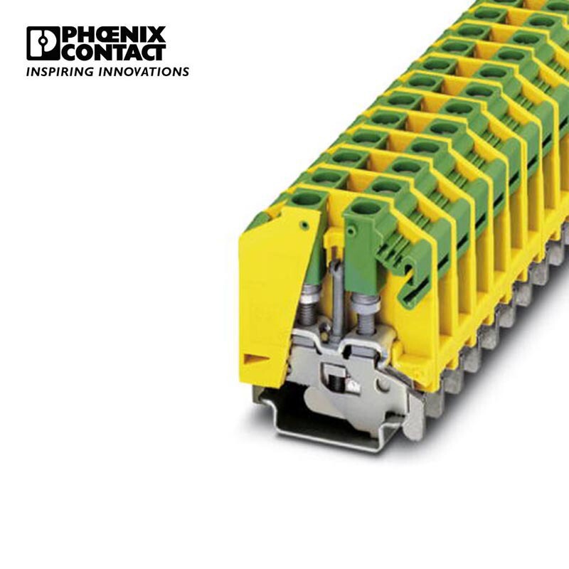Phoenix Ground Terminal - OTTA 6-PE - 0790527 -50 Packs of 50 Pieces Phoenix Ground Terminal - OTTA 6-PE - 0790527 -50 Packs of 50 Pieces