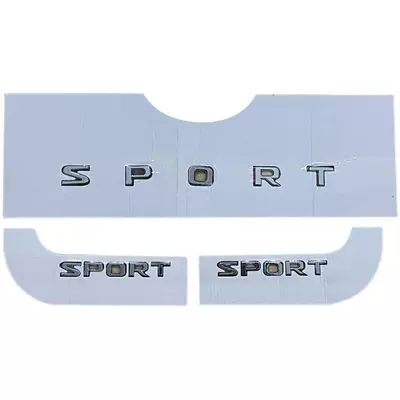 Version Lettering, Tailgate Super Car logo