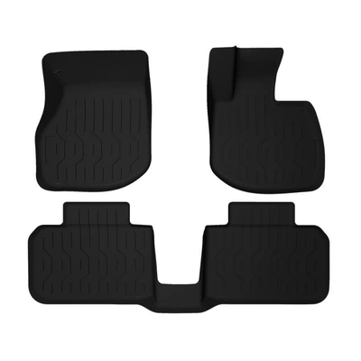 Special Right-Hand Drive Bmw Bmw Ix1/U11/Edriver25/30 Car Floor Mats Tpe Rubber Waterproof Driving Peptide (Universal Foot Pad) - right-hand-drive-bmw-ix1-5-seat-tpe-floor-mats-full-tpe-special-car-dedicated