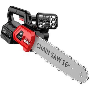 Imported High-Power Lithium Electric Saw Rechargeable Electric Chain Saw Brushless High-Speed Saw Electric Chain Saw Portable Outdoor Tree Felling