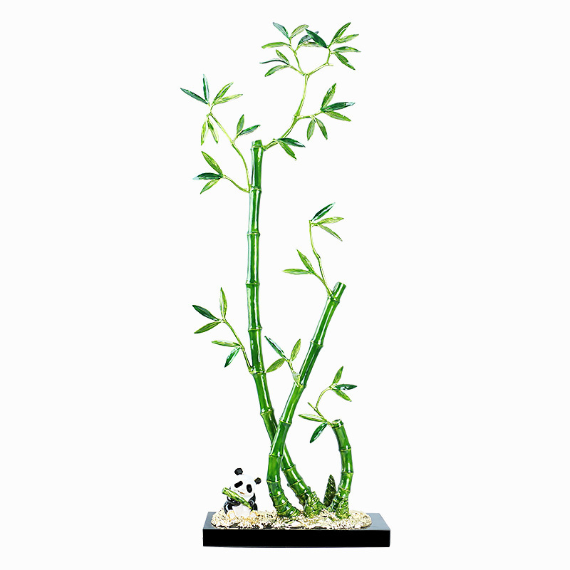 新中式节节高升竹报平安摆件客厅玄关壁龛装饰办公室开业乔迁送礼|undefined
