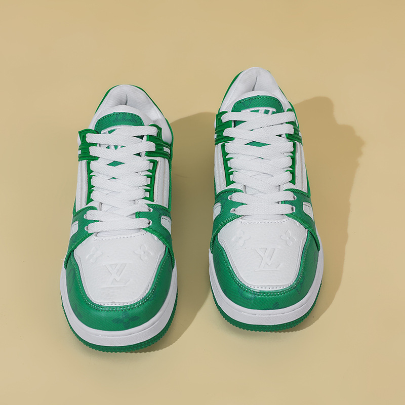 Blanco y verde