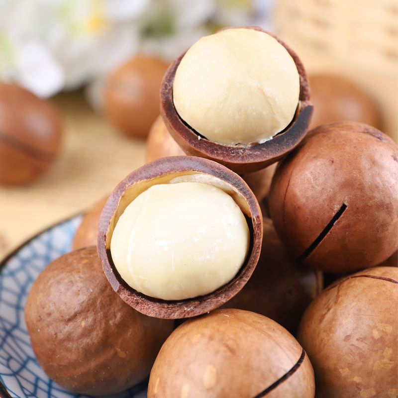 夏威夷果坚果5年新特大颗粒奶油味原味干果整箱休闲零食年|undefined
