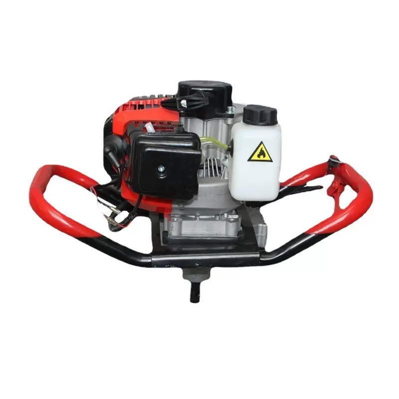手提式44-5F汽油内燃机排量52地钻1.4千瓦种植打桩螺旋钻土挖坑机