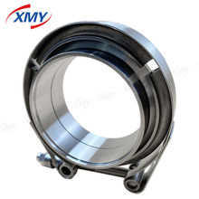 304不锈钢标准V型卡箍法兰套件1.5-6寸排气管管夹消声器抱箍