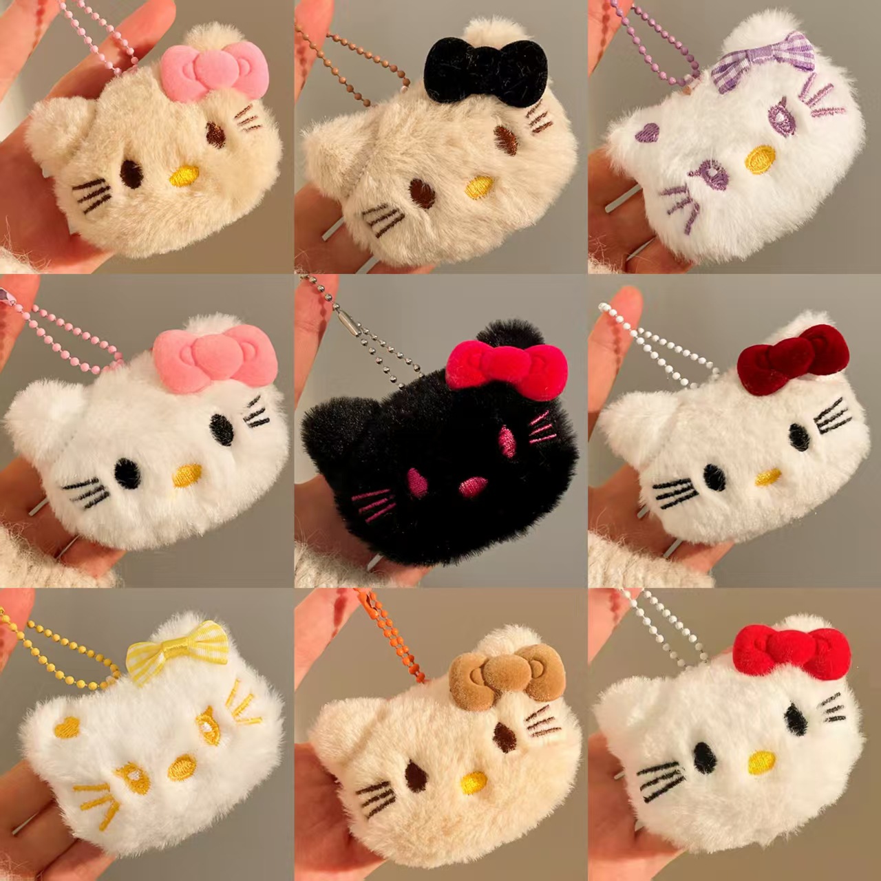 活动小礼品卡通可爱毛绒挂件钥匙扣包包挂饰小玩偶收藏打卡小礼物
