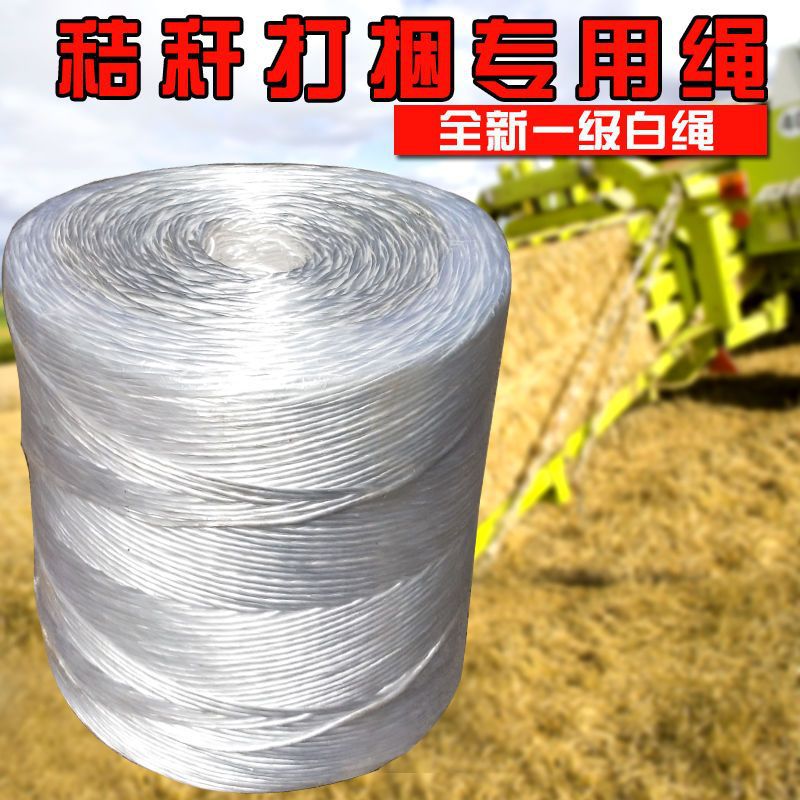 青贮黄储小麦玉米秸秆方捆打捆机打包打捆塑料绳牧草捆草威东