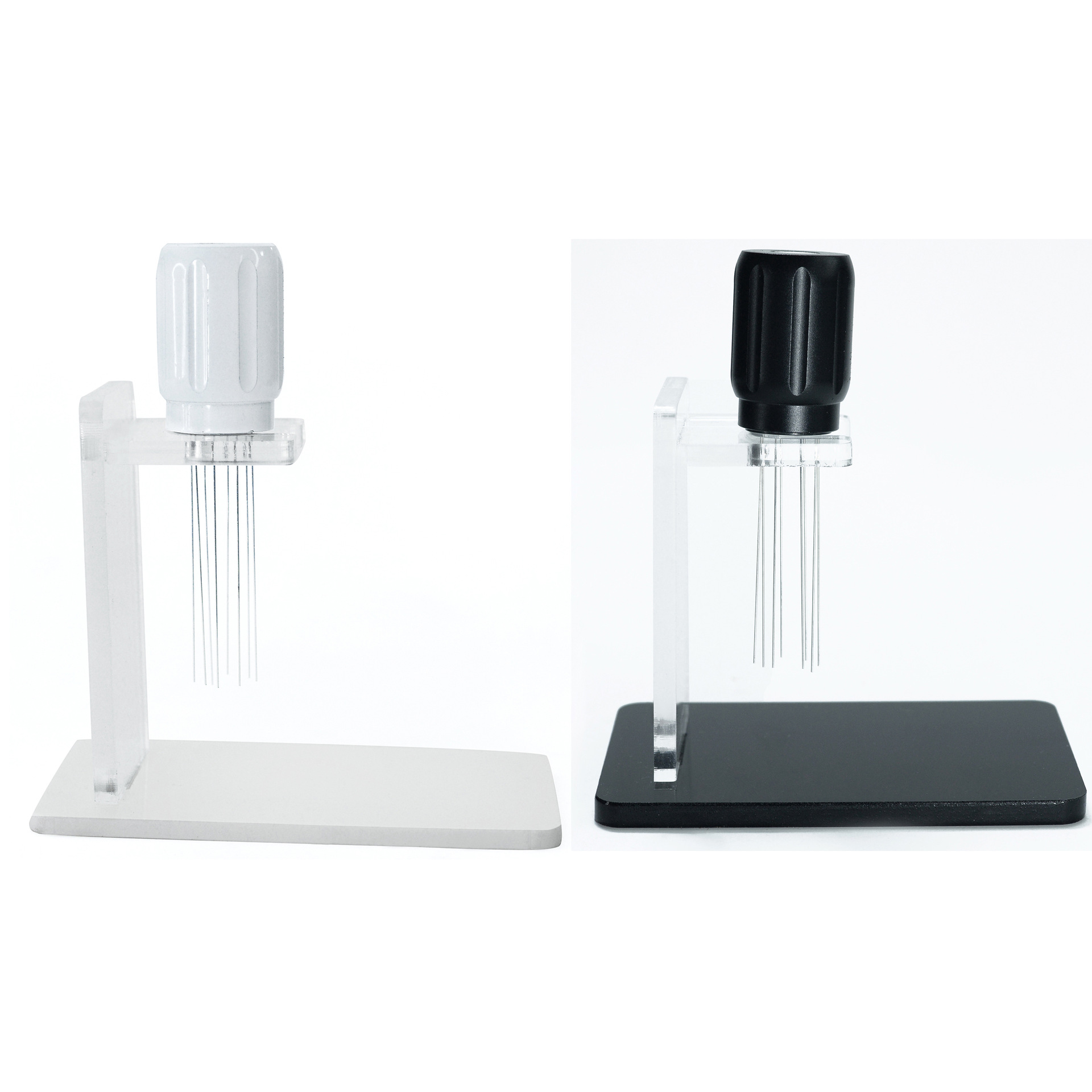 Polvo de tela de café de aleación de aluminio aguja polvo suelto aguja de polvo de madera Dispositivo de polvo de madera sólida separador de aguja de polvo suelto