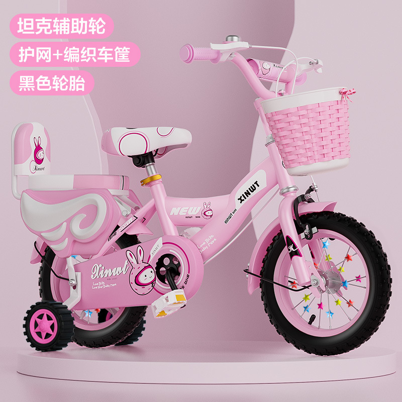 Bicicletas infantiles niñas 3 - 6 años 12 - 20 pulgadas niños niños cochecito bebé pedale bicicleta princesa