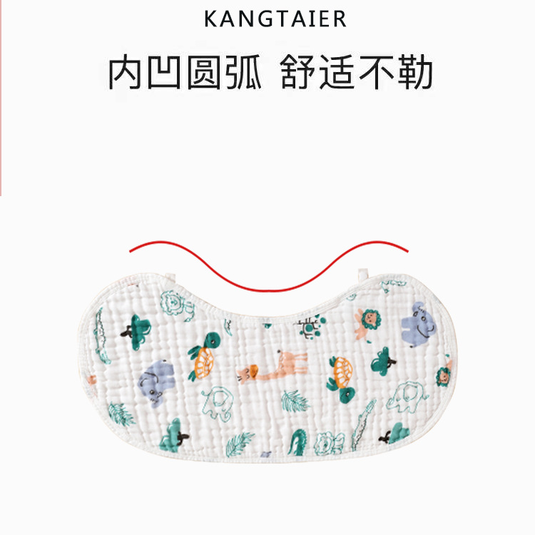 Baby burp napkin baby saliva napkin cotton newborn shoulder pad anti-vomiting bamboo gauze cotton summer new wholesale