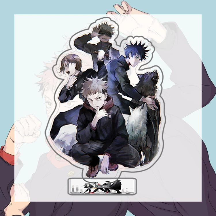 Acrylic Jujutsu Kaisen, double-sided keychain