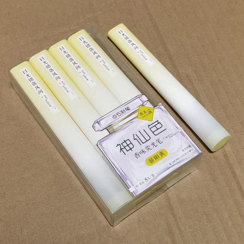 Dianshi DS-836 フェアリーカラーと香りのハイライターセット ライトカラーの新鮮で目を引くペン ハンドブックマーキング キーマーキング|undefined