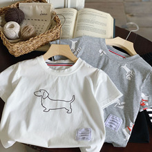 2025夏款短袖童装日系t恤中小童装布加糖男童装一件代发女童夏季