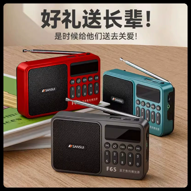 Shanshui F65 Bluetooth пожилой плеер подключен к карточке