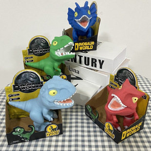 Cross-border Dinosaur Toy Simulation Model Doll Tyrannosaurus Rex Jurassic Century Boys and Girls Children Early Education