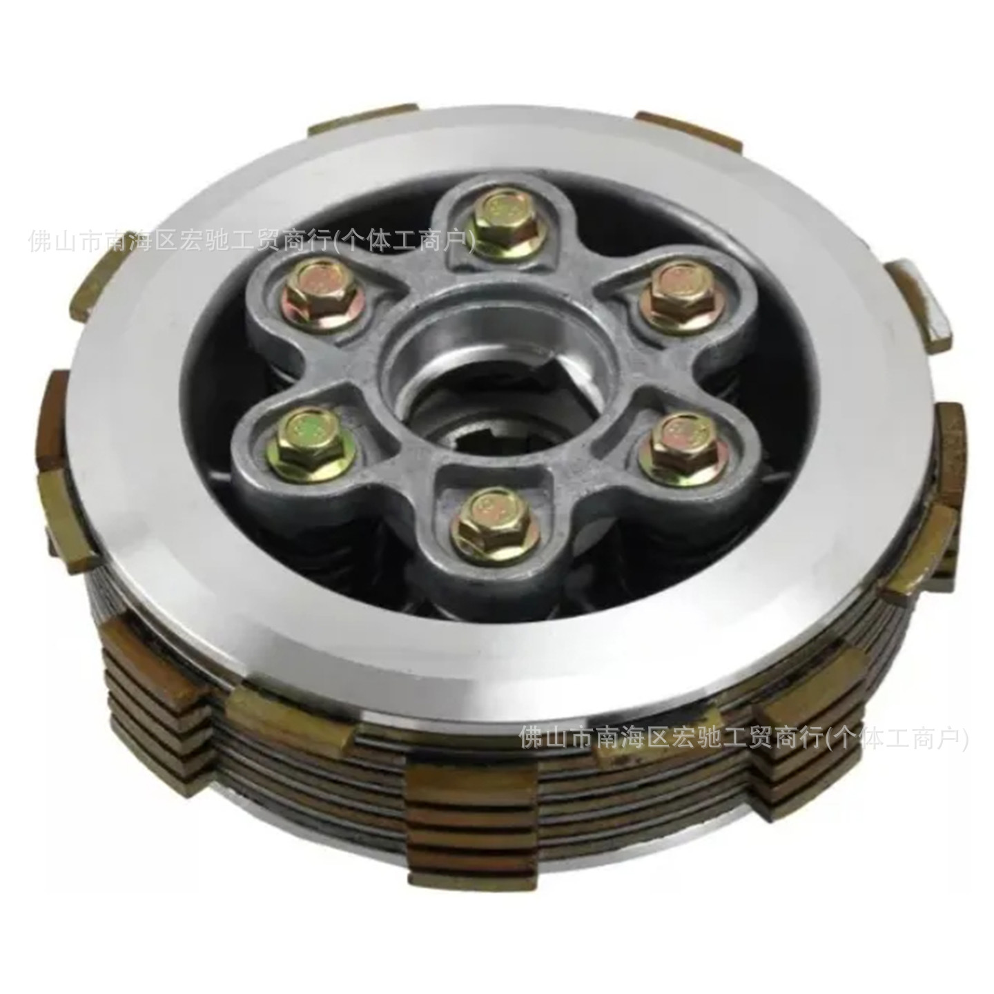 Mexico Meikeduo Motorcycle Parts Clutch Assembly Ft/Cg150 6-Pole 6-Plate Dm200 Rt250Zs