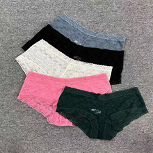 外贸尾单时尚性感镂空蕾丝女士内裤舒适三角裤出口欧美越南东南亚