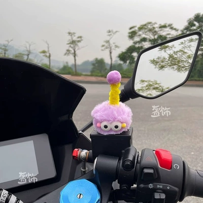 Dəbilqə (Kaska) aksesuarları, Funny Motorcycle Helmet Decorations