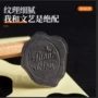 压花定做定制黑底封口贴