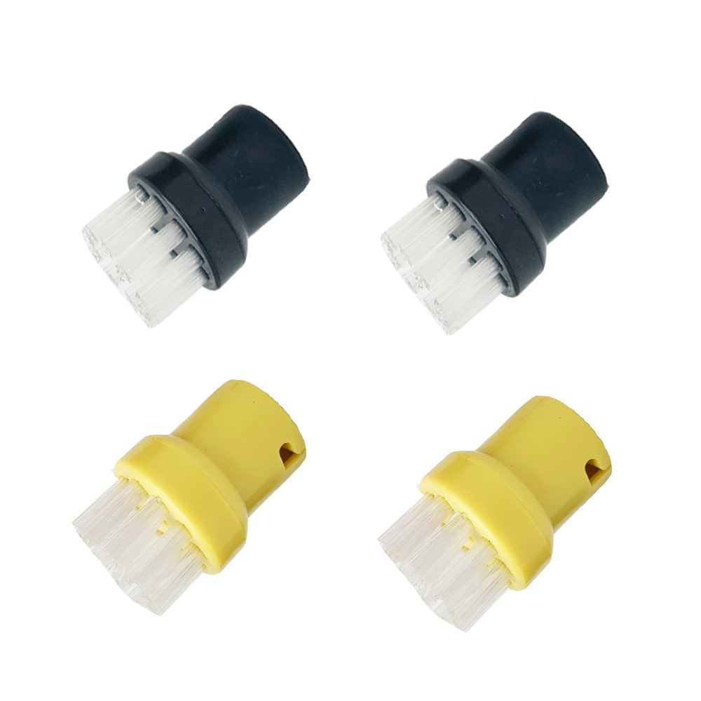 Adecuado para accesorios de vapor Karcher Kach, trapo, trapo, accesorios de vapor Karcher, cepillo redondo pequeño, cepillo de cobre