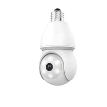跨境新款E27灯头摄像头IP65防水高清WiFi手机远程监控摄像头