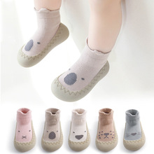 22新款嬰兒襪鞋春夏季可愛卡通寶寶學步軟底透氣防滑兒童地板襪鞋