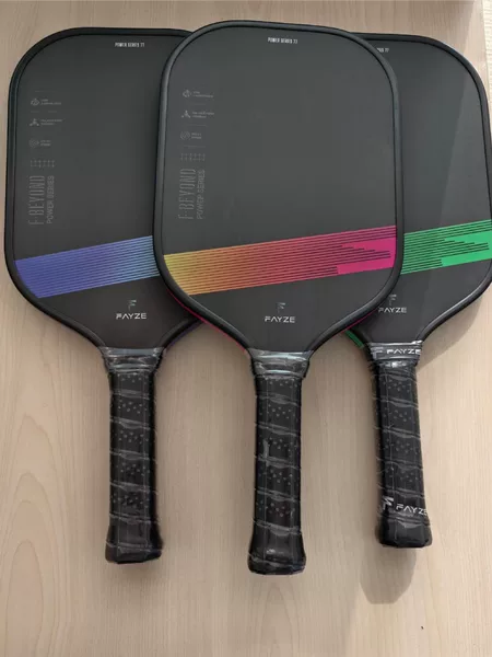 Fayze Carbon Fiber Pickleball Racket with Honeycomb Core, Available in Three Colors, for Outdoor Sports