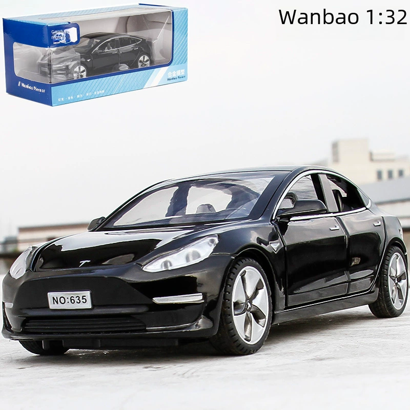 Warrior, metal car model with light music, toy, scale 1:32