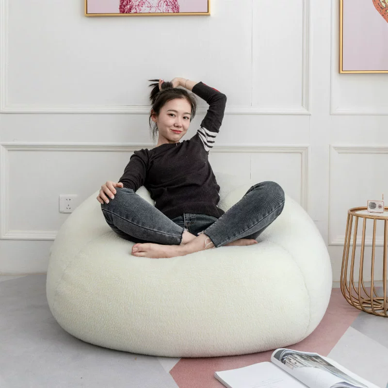 Новый ленивый диван мешок фасоли одиночный отдых татами гостиная мебель мешок фасоли завод прямые поставки цельная доставка