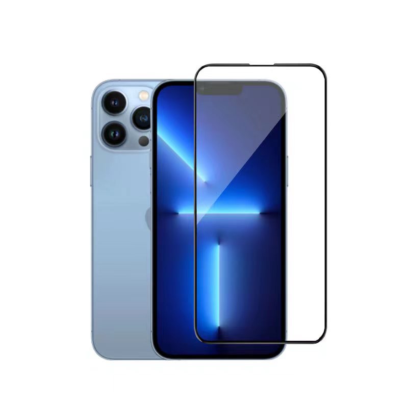 Aplicable a Apple 14 Peep-Prueba de película templada cubierta de pantalla completa iPhone13promax resistente a la caída 12/XS/X/Mini/8