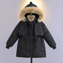 热销压花儿童宝宝小童鸭花时尚大牌保暖棉衣外套厂家批发加厚保暖