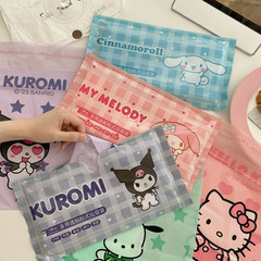 Sanrio Factory Wholesale: Multi-Functional Pouch-Type Trash Bags – Portable Desktop Design Featuring Kuromi & Hello Kitty