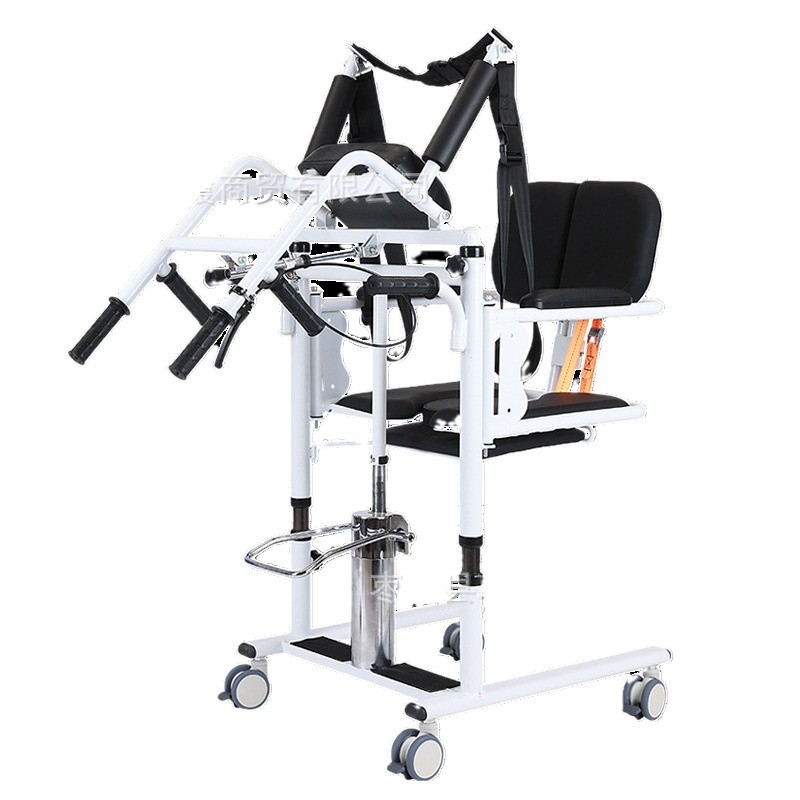 silla de desplazamiento de elevación hidráulica auxiliar para levantarse y levantar artefacto de enfermería para personas mayores paralizadas domésticas multifuncionales