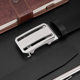 Men's Genuine Leather Stainless Steel Toothless Inner Wearing Pants Belt Top Layer Cowhide High-end Business No Leakage Tail Belt