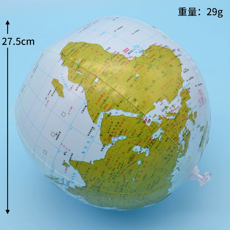 Inflatable filled globe J34006 elementary and middle school science geography experimental equipment for middle school teaching instruments