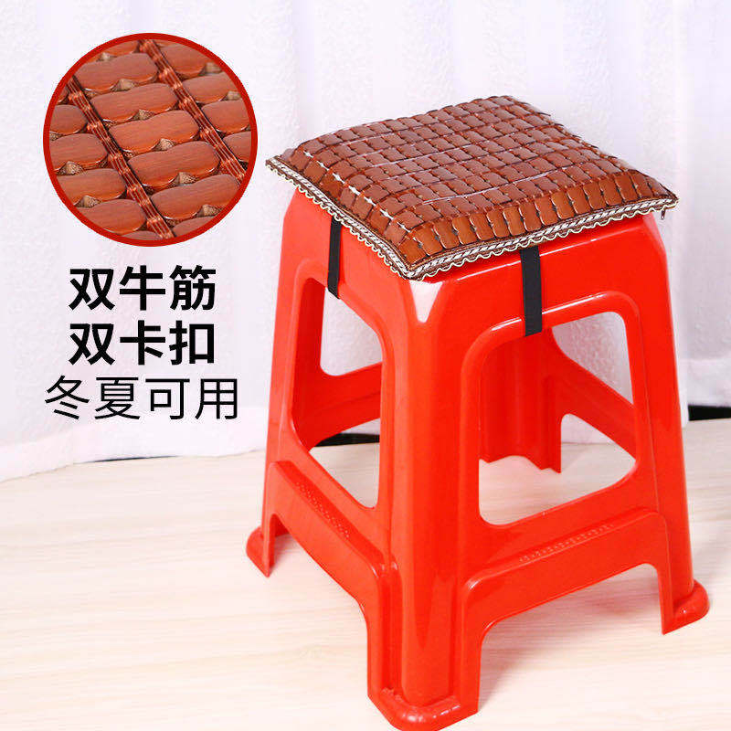 Winter Dual use Seat cushion thickening sponge student rectangle Wooden bench Plush Seat cushion Office Seat cushion wholesale