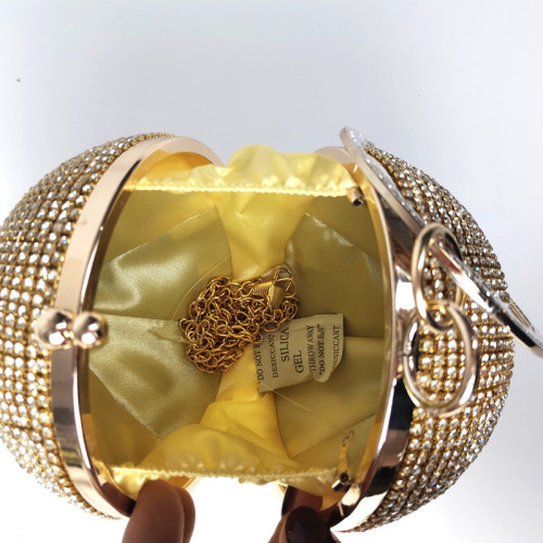 New Tassel Clutch Rhinestone Ball Cosmetic Bag Wholesale Party Dress Matching Ball Dinner Bag