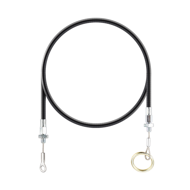 Suministro directo de fábrica de líneas de control de resortes de gas para bicicletas, vehículos eléctricos, motocicletas, carretillas y cochecitos, líneas de freno de PU negras.