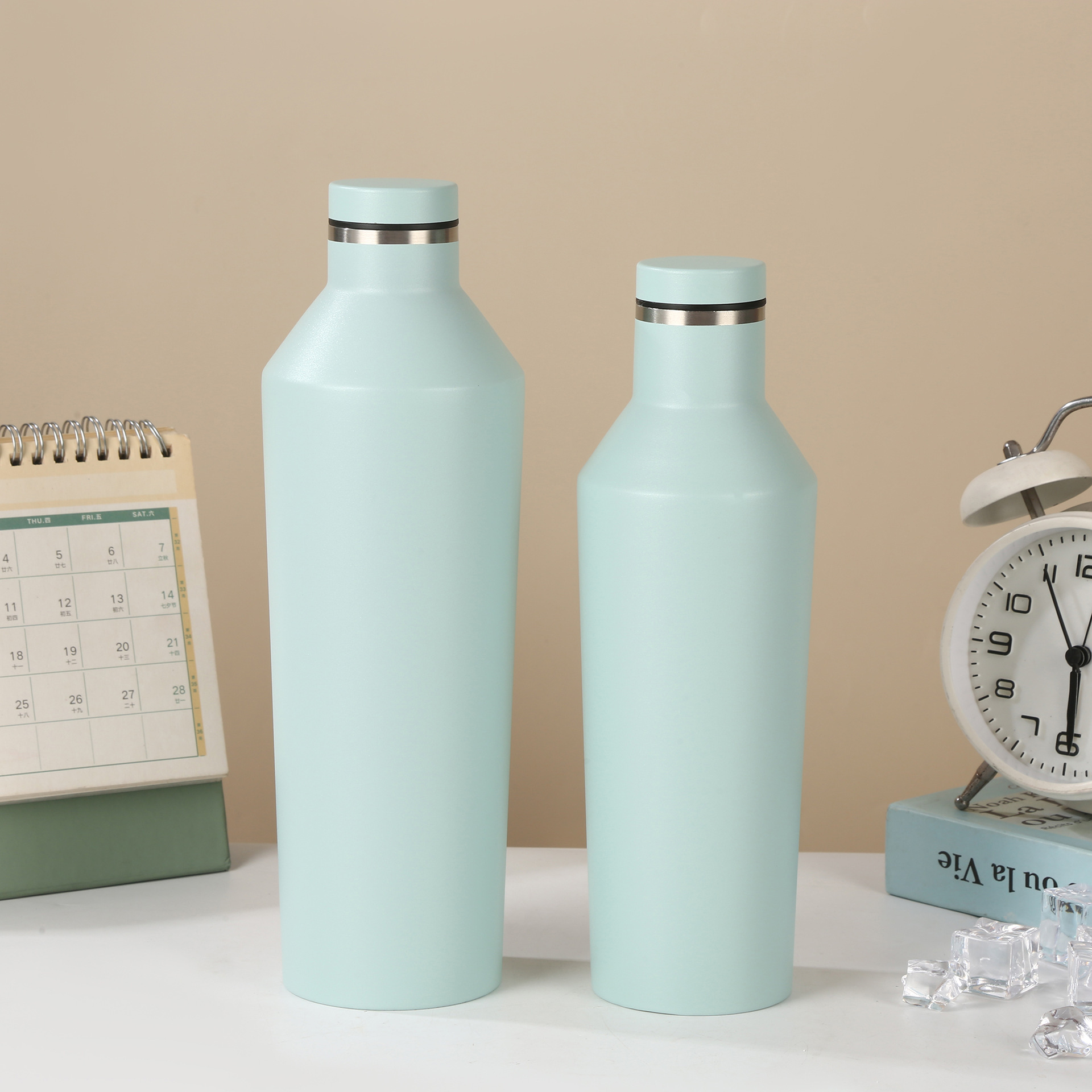 Transfronterizo 304 taza de acero inoxidable taza de vino americano taza de diamante taza de agua portátil de gran capacidad al por mayor