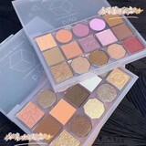 Кубик Рубика, матовые палетка теней, румяна для контуринга, тени для век, 15 цветов, в коричневых тонах